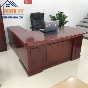 Bàn giám đốc sơn PU 1m8 - BGDMV02